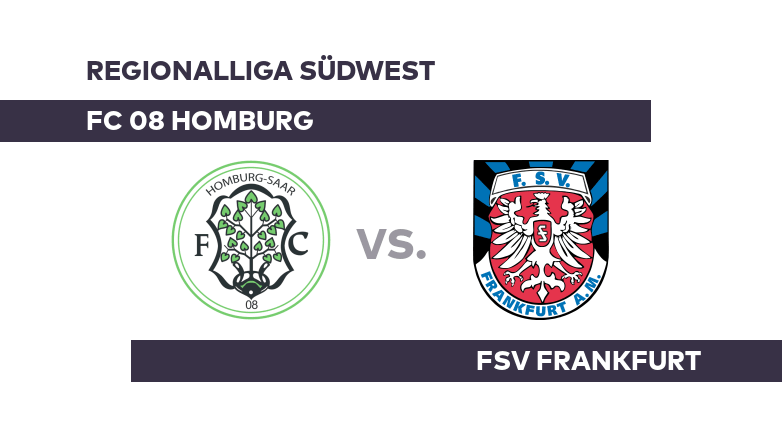 FC 08 Homburg - FSV Frankfurt: FC Homburg will weiter Boden gutmachen - Regionalliga Südwest