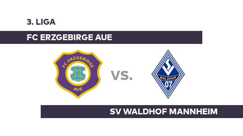 FC Erzgebirge Aue - SV Waldhof Mannheim: Gelingt Mannheim die Wiedergutmachung? - 3. Liga