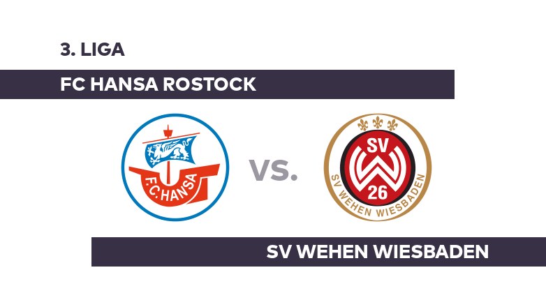 FC Hansa Rostock - SV Wehen Wiesbaden: Gelingt FC Hansa Rostock die Trendwende? - 3. Liga