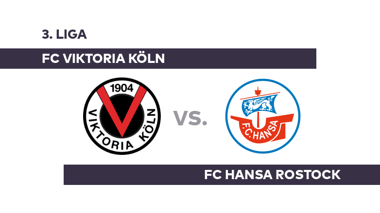 FC Viktoria Köln - FC Hansa Rostock: Köln in der Pflicht - 3. Liga