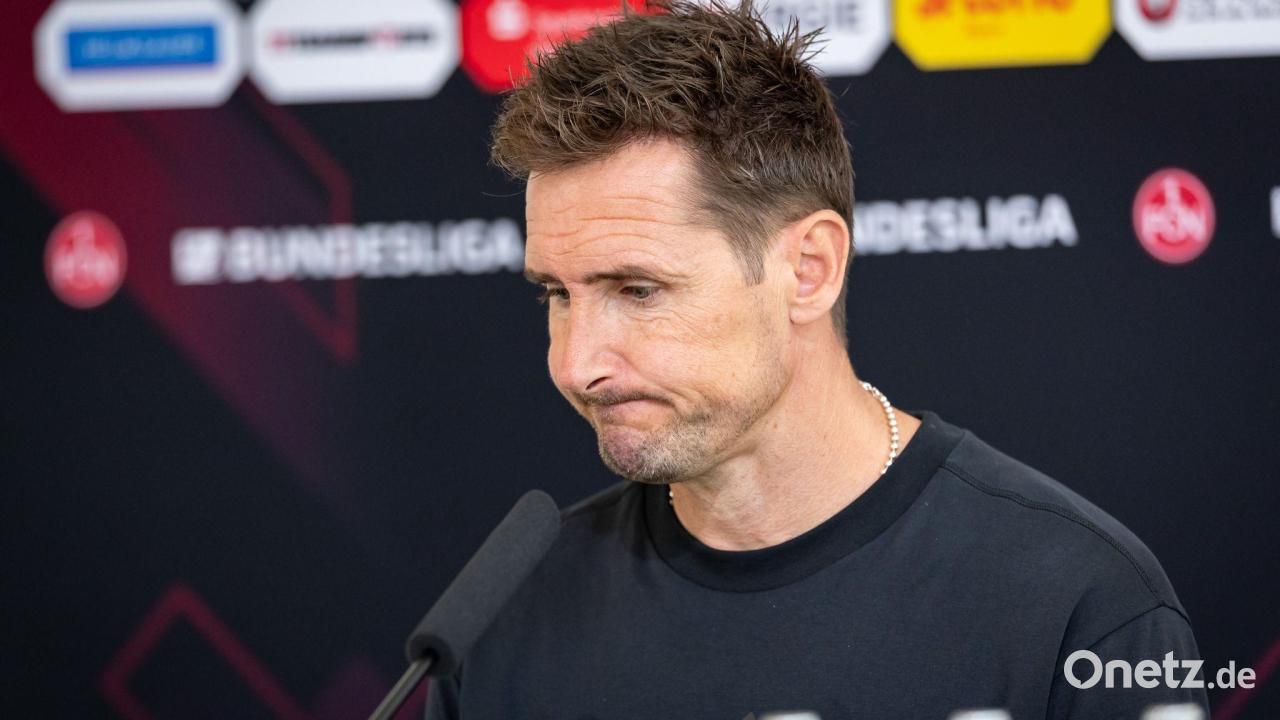 Endspiel für Klose beim 1. FC Nürnberg? „Ist kurz vor zwölf“