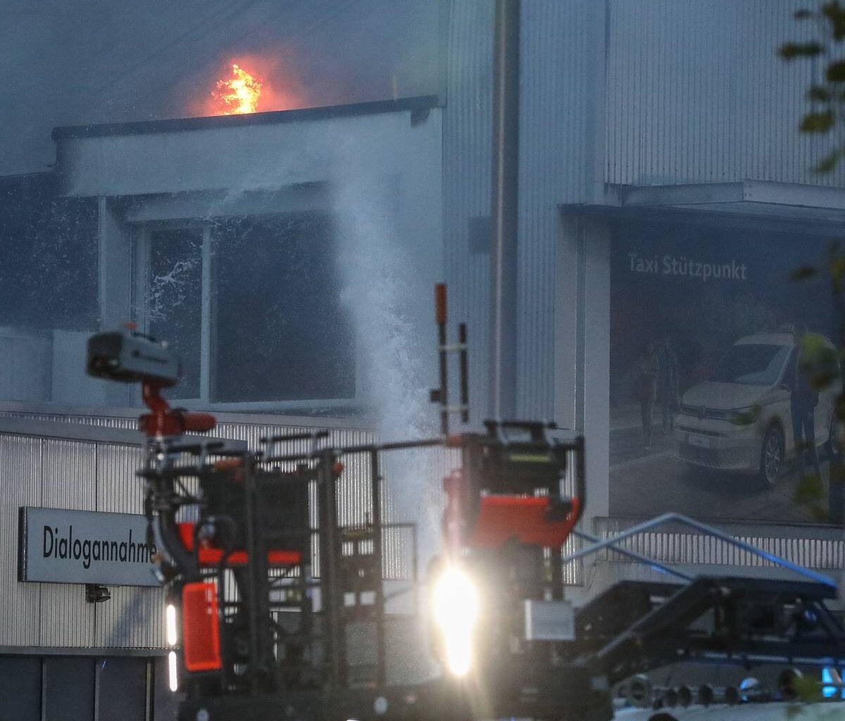 Feuerwehreinsatz in Saarn - Keine Verletzten