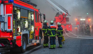 Hamburg: Mann stirbt bei Wohnungsbrand in Harvestehude