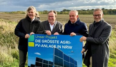 Größte Agri-Photovoltaikanlage in NRW am FMO