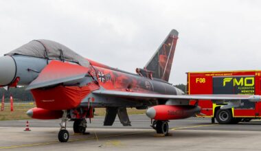 Eurofighter am Flughafen Münster/Osnabrück - Antenne Münster