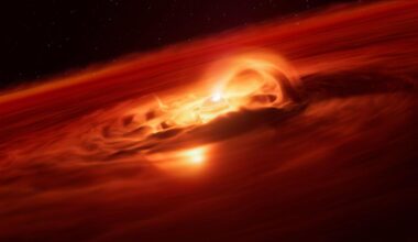 Planet verschlingt Gas in Rekordtempo