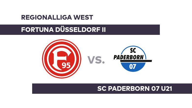 Fortuna Düsseldorf II - SC Paderborn 07 U21: Reißt Düsseldorf das Ruder herum? - Regionalliga West