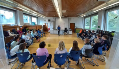FranceMobil zu Gast an der Oberwaldschule Aue