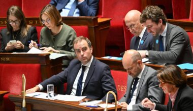 Frankreichs Premier Lecornu in der französischen Nationalversammlung.