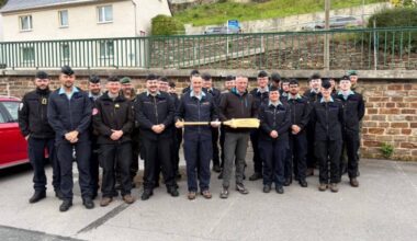Delegation der Fregatte Sachsen besucht Dresden und Umgebung
