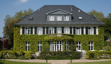 Gästehäuser der Goethe Universität in der Ditmarstraße © Archiv der Stiftung zur Förderung der internationalen wissenschaftlichen Beziehungen der Goethe-Universität