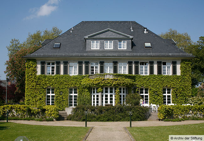 Gästehäuser der Goethe Universität in der Ditmarstraße © Archiv der Stiftung zur Förderung der internationalen wissenschaftlichen Beziehungen der Goethe-Universität