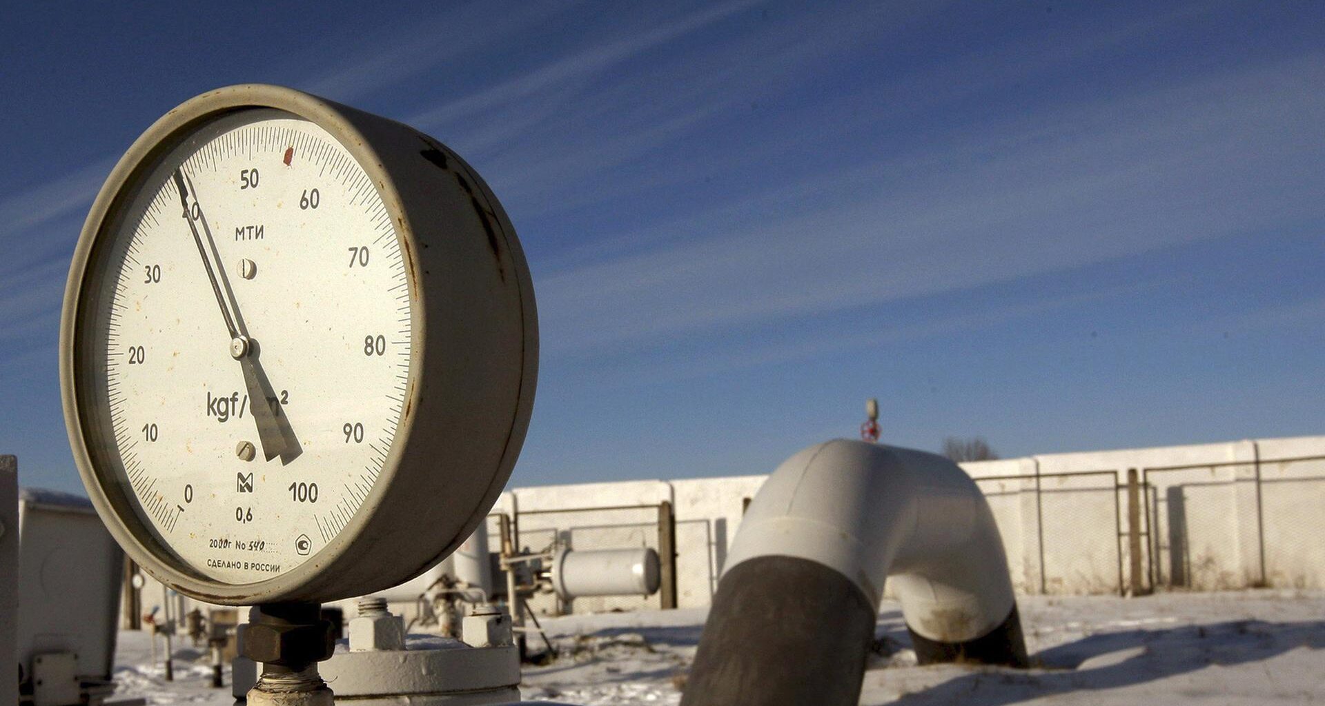 Gasleitungen in der Ukraine.
