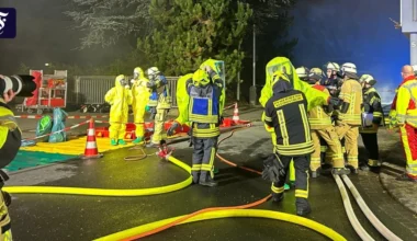Warnung vor Gaswolke über Aschaffenburg