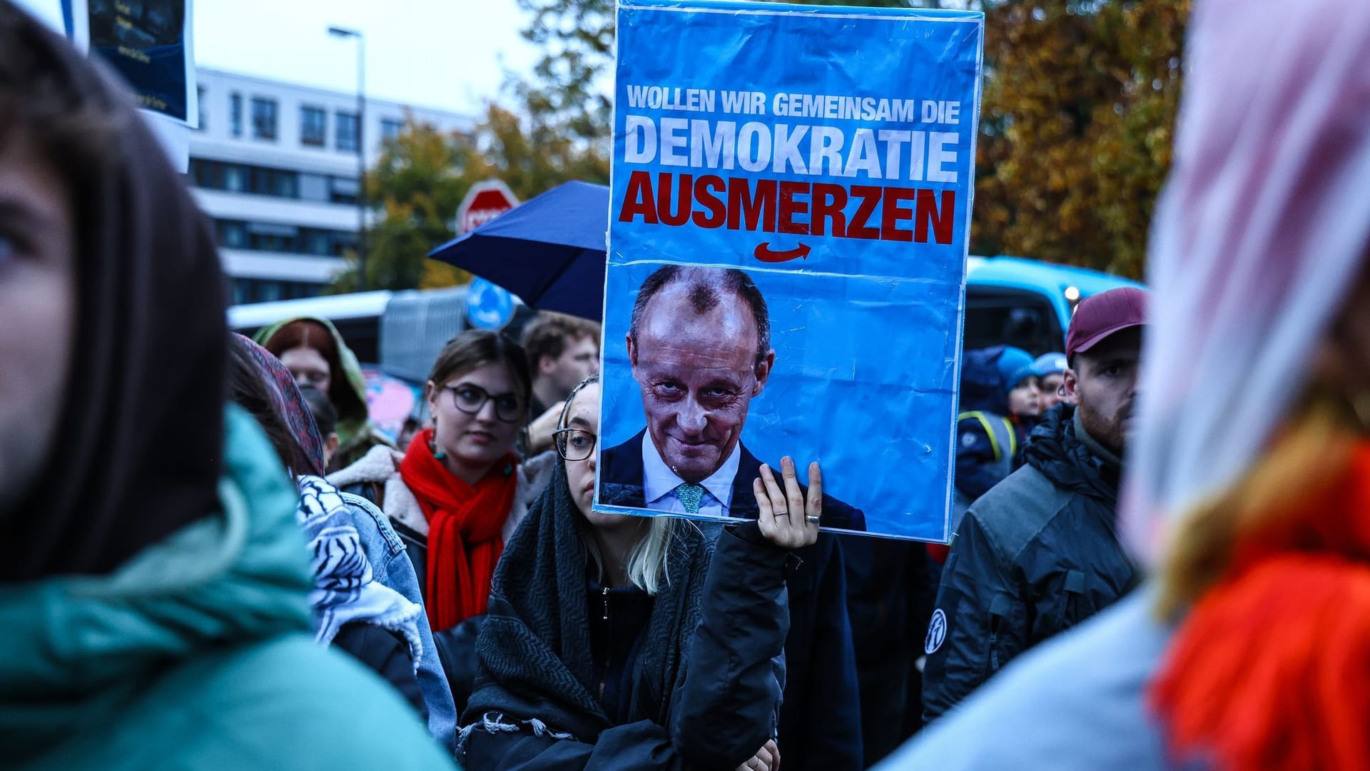 Demonstration nach «Stadtbild»-Aussagen Demonstration nach «Stadtbild»-Aussagen