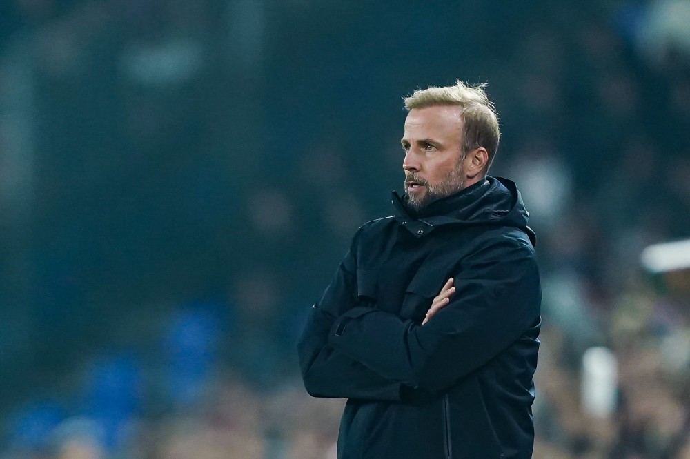 Sebastian Hoeneß, Trainer des VfB Stuttgart  Sebastian Hoeneß, Trainer des VfB Stuttgart