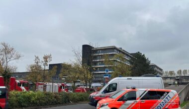 Großeinsatz am Kalkweg: Klinikum wegen möglichem Substanzaustritt gesperrt