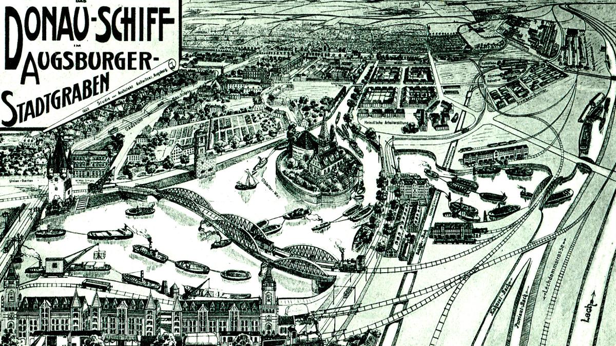 Der große Traum vom Augsburger Hafen