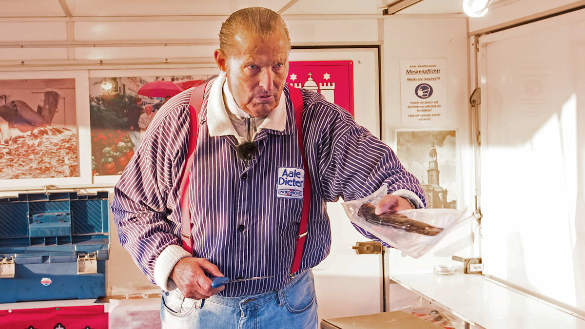 Hamburger Fischmarkt: Aale-Dieter hält durch – doch die Marktschreier verschwinden