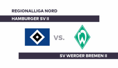 Hamburger SV II - SV Werder Bremen II: Tore am laufenden Band für Hamburg - Regionalliga Nord