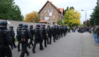 Zweite Hausbesetzung in Leipzig beendet