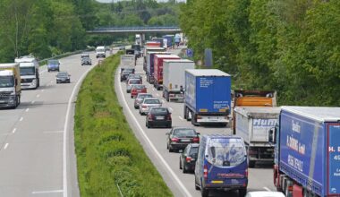 Sperrung der A4 Anschlussstelle Dresden-Neustadt in Richtung Aachen