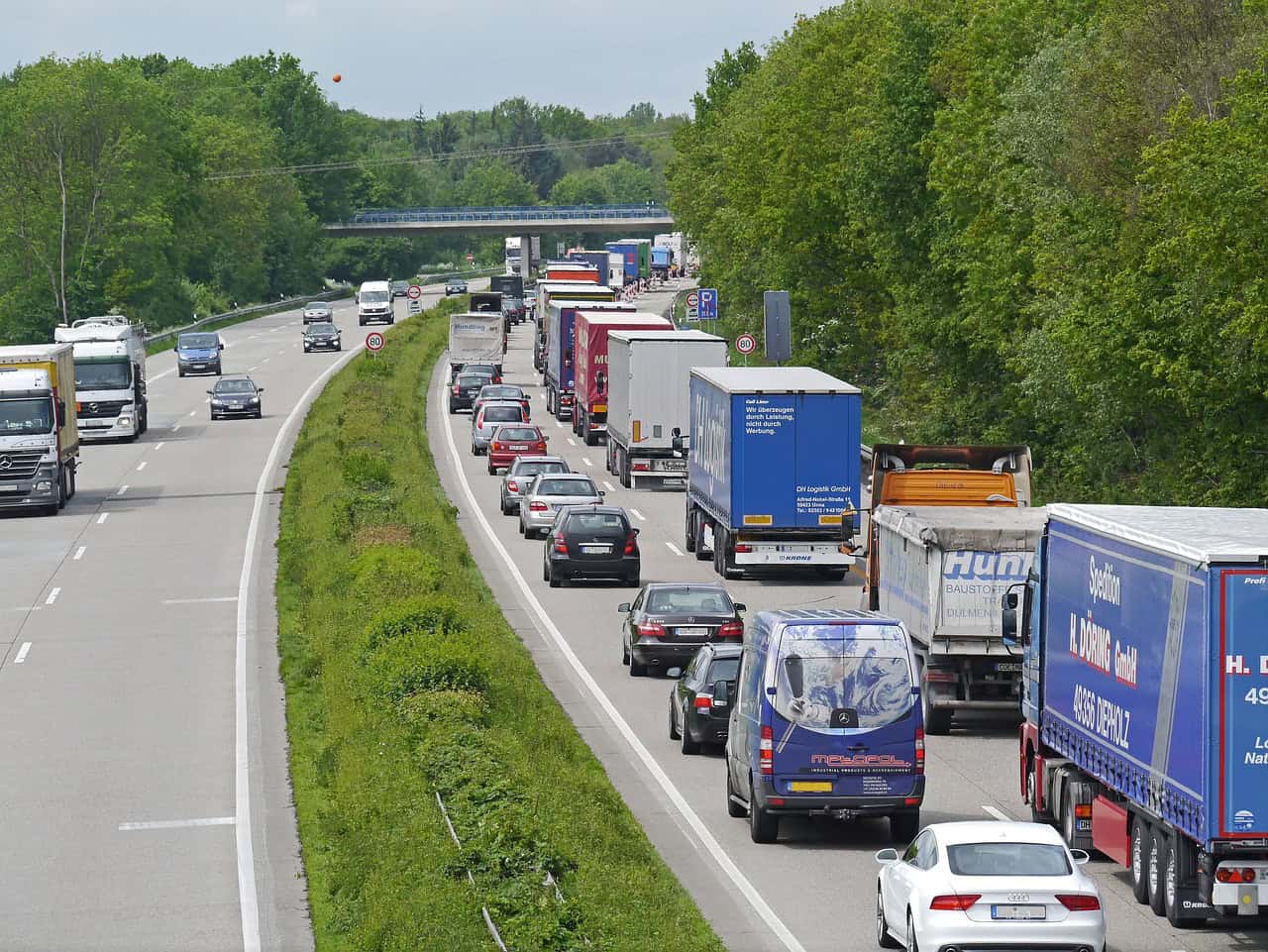 Sperrung der A4 Anschlussstelle Dresden-Neustadt in Richtung Aachen