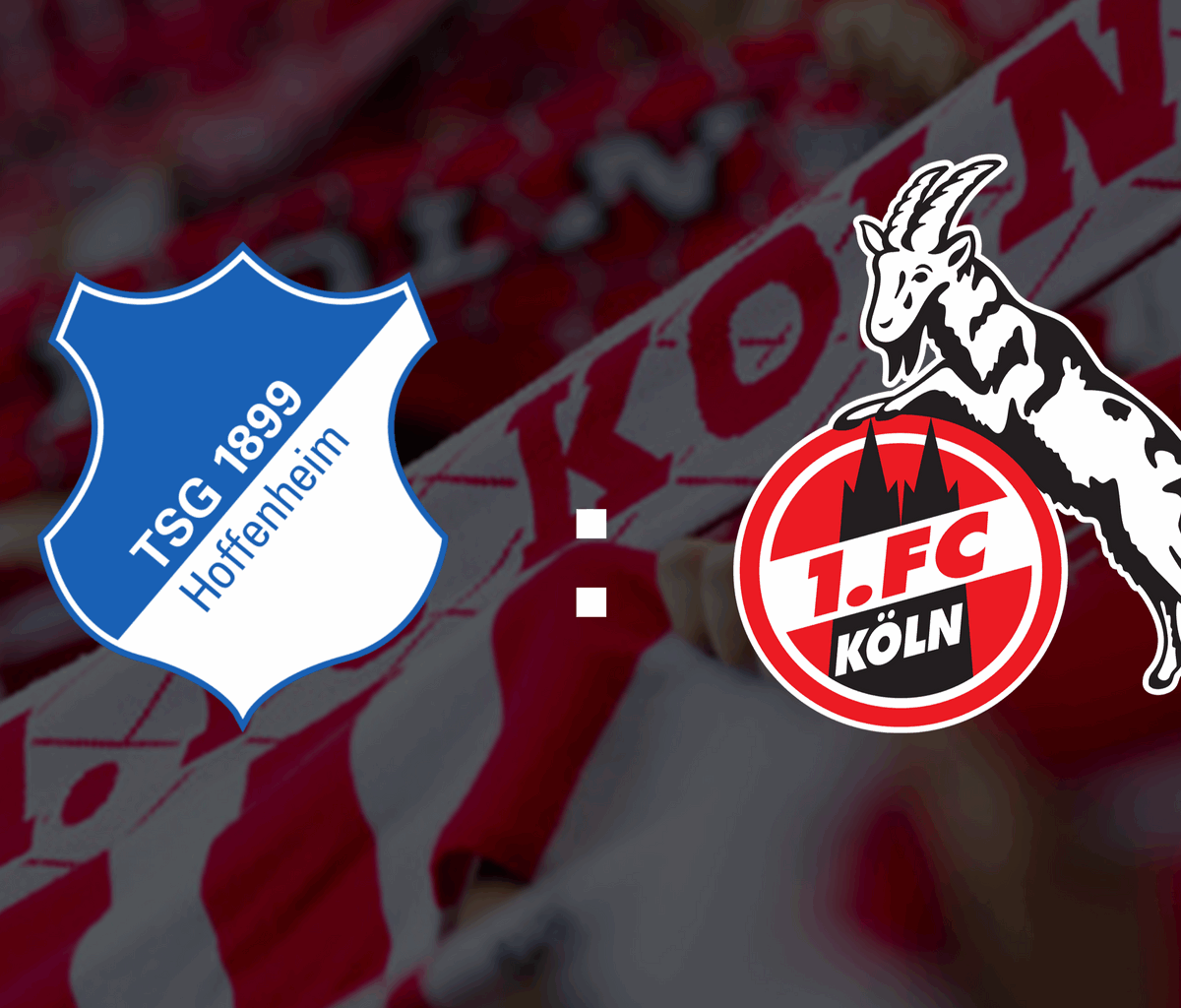1. FC Köln zu Gast bei der TSG Hoffenheim