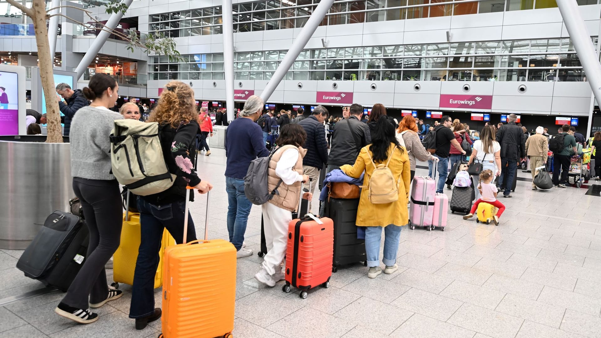Teilweise Störung der Gepäckanlage am Flughafen Düsseldorf