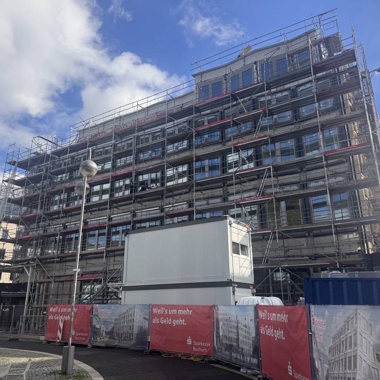 Verzögerungen beim Sparkassen-Neubau in Bochum