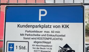 Keine Abzocke mehr auf Oberbarmer Parkplatz