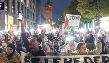 Demonstrationen in Frankfurt: Angespannte Stimmung am 7. Oktober