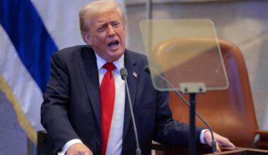 Trump fordert in Rede Begnadigung für Netanjahu