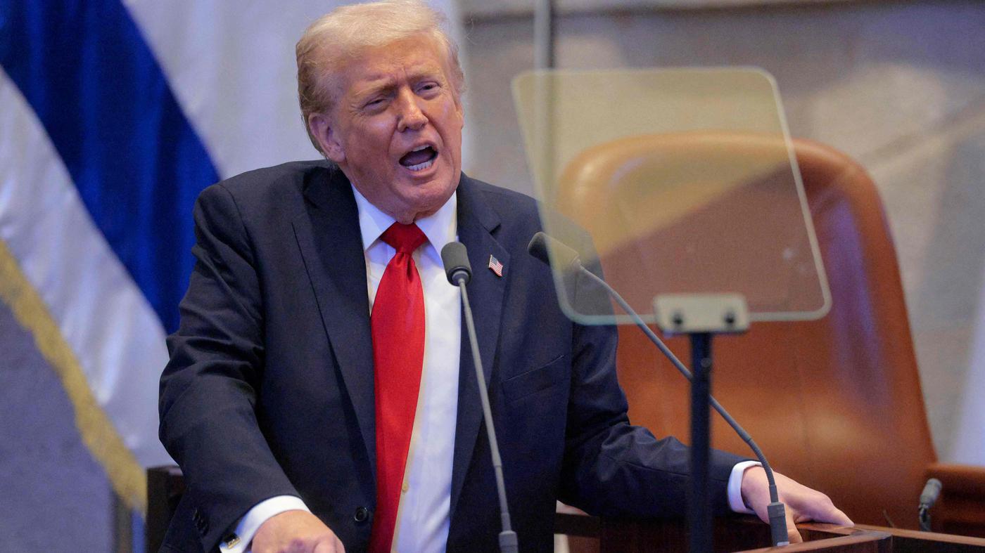 Trump fordert in Rede Begnadigung für Netanjahu