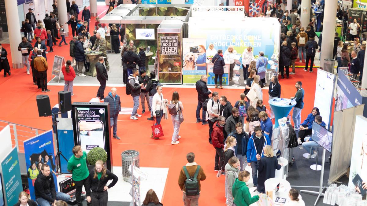 Über 120 Aussteller auf der Jobmesse Münster/Osnabrück