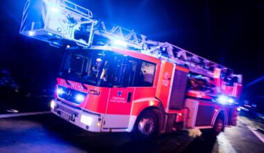 Brand im Werk von Thyssenkrupp