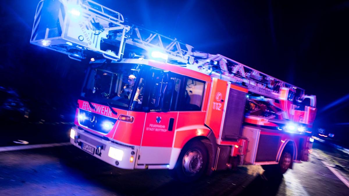Brand im Werk von Thyssenkrupp