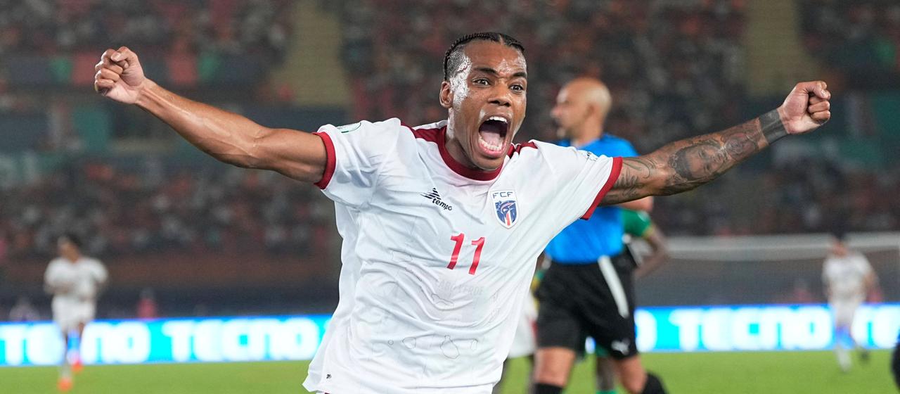 Kap Verdes Garry Mendes Rodrigues beim Jubel