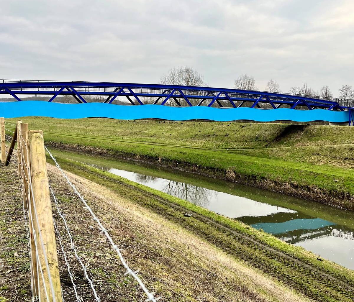 Fußgängerbrücke in Essen immer noch nicht freigegeben
