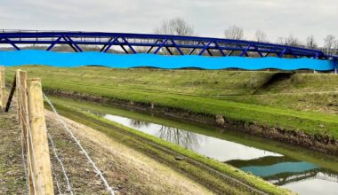 Fußgängerbrücke in Essen immer noch nicht freigegeben