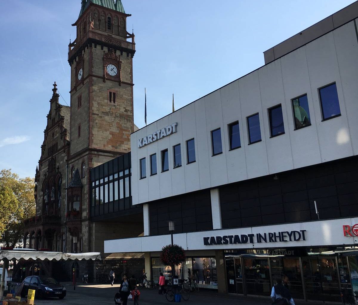 Umbau der Rheydter Stadtteil-Bibliothek schreitet voran