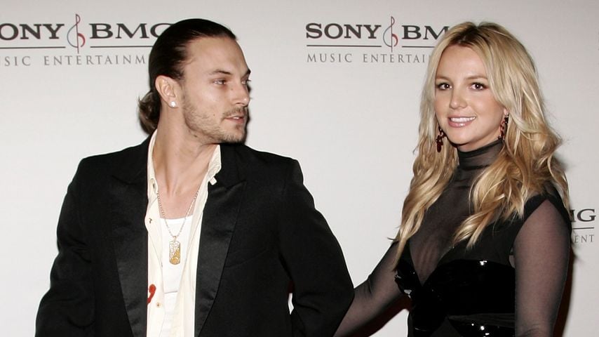 Kevin Federline mit Britney Spears im Februar 2006