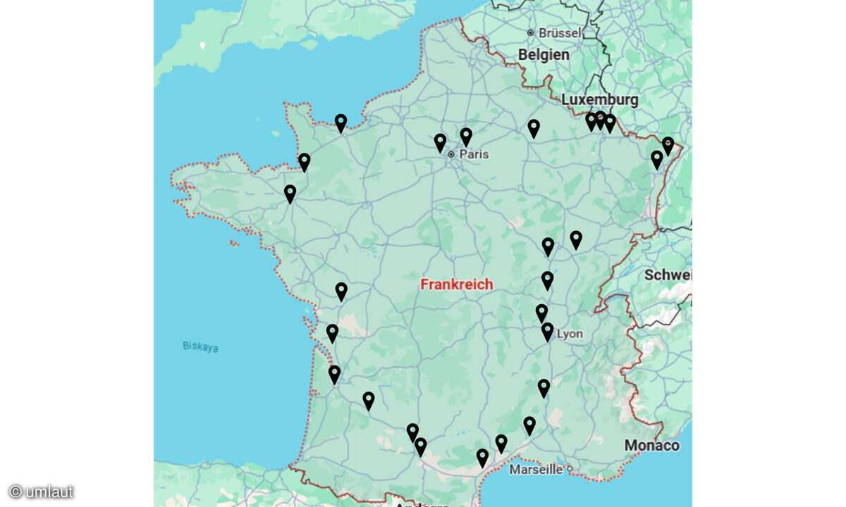 Ladenetztest 2025: Ladepunkt-Betreiber (CPO) Frankreich im Test