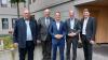 Wollen zeigen, wie in Bayern Bürokratie abgebaut werden kann (von links): Walter Nussel, Christoph Göbel, Christopher Schuhknecht, Geschäftsbereichsleiter Kreisangelegenheiten im Landkreis Augsburg, Martin Sailer und Michael Higl.
