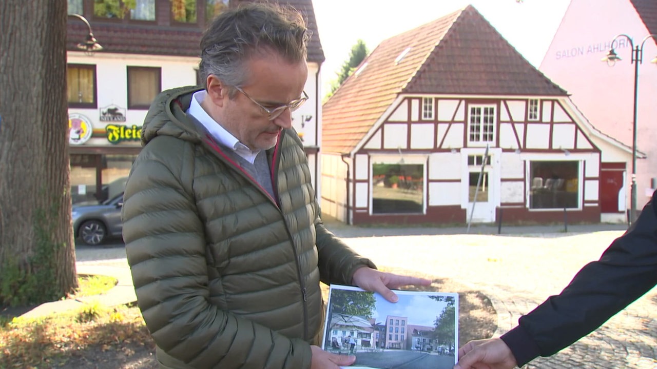 Streit um neues Haus am Lesumer Marktplatz in Bremen