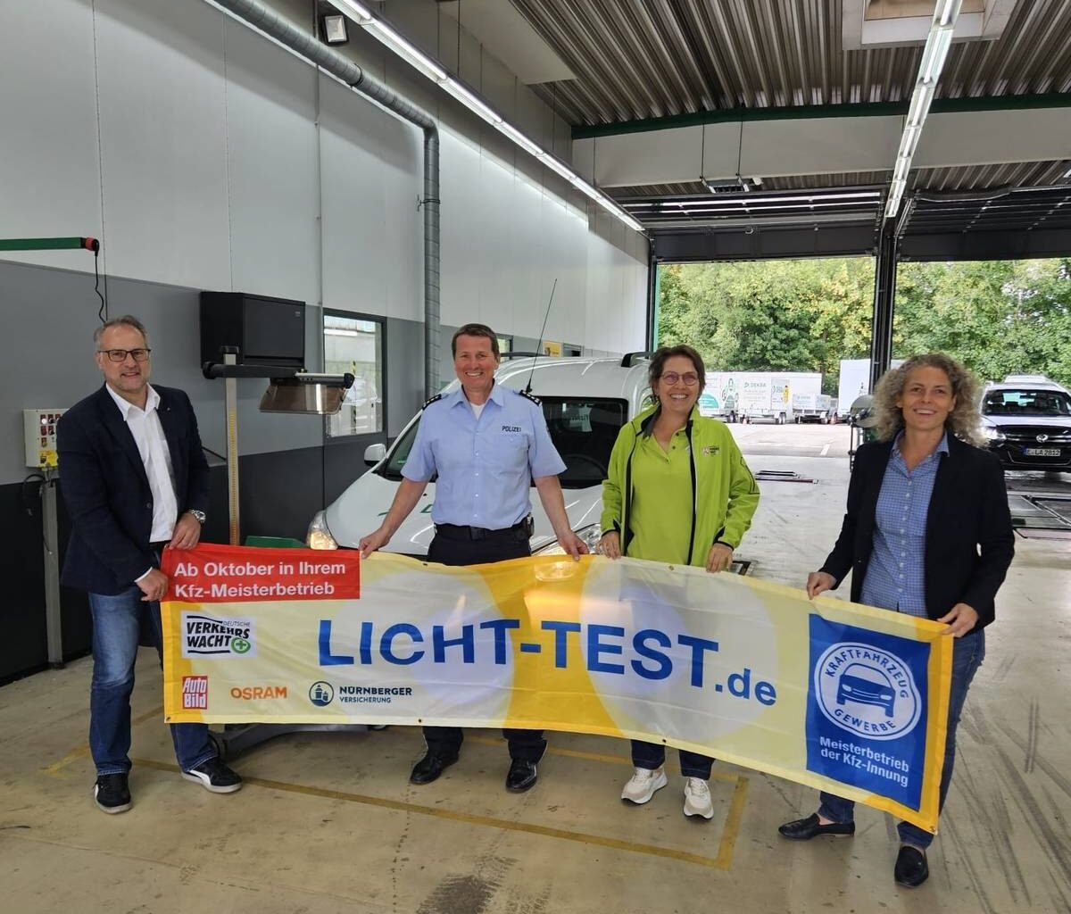 Kostenloser Licht-Test in Essen für Autofahrer