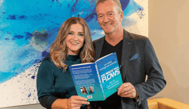 Fotos der Buchpräsentation "Die Magie des Flows"