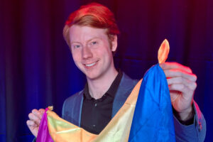 Frederik Pelster alias "Magic Freddi" in Aktion. (Foto: Magic Freddi)