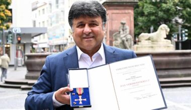 Mainzer Mehdi Jafari Gorzini erhält Bundesverdienstkreuz für Integrationsarbeit