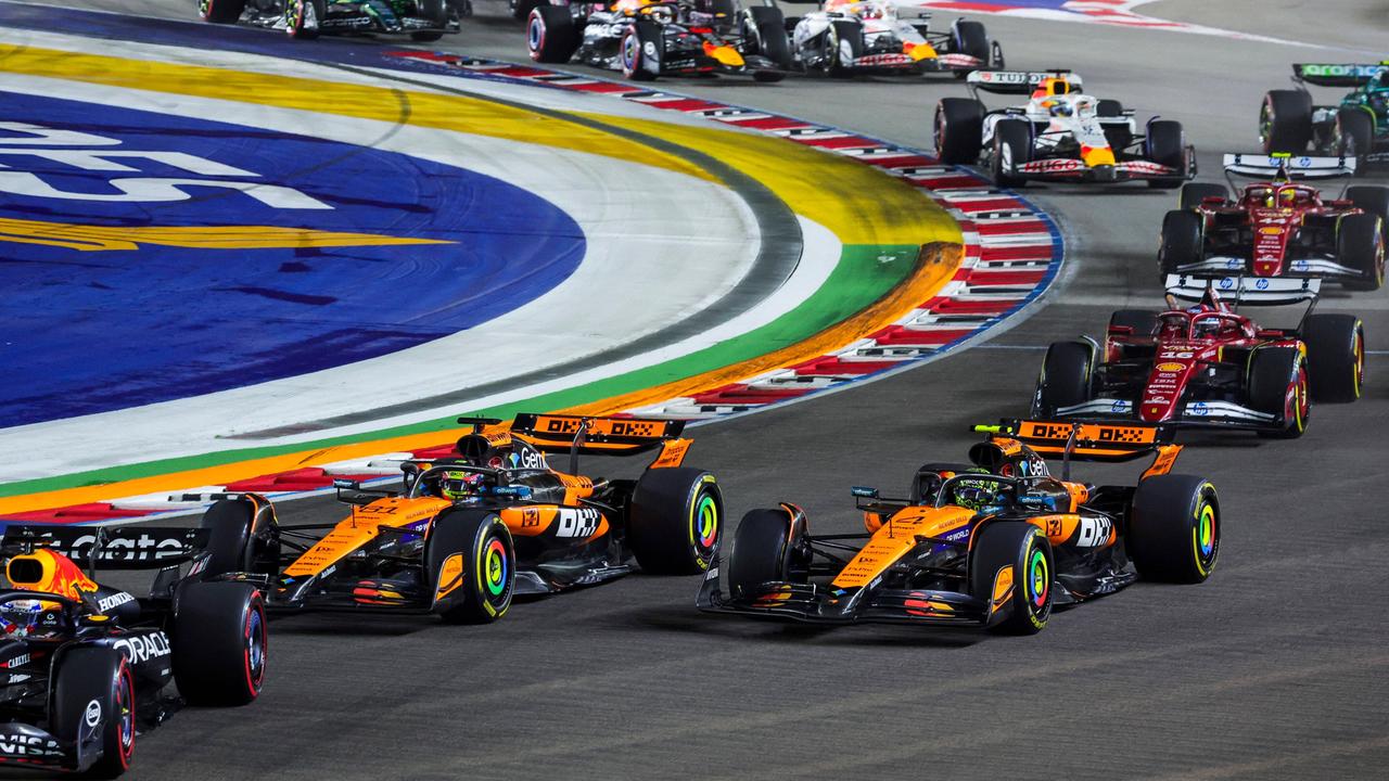 Formel 1: McLaren holt den Teamtitel, Russell siegt in Singapur